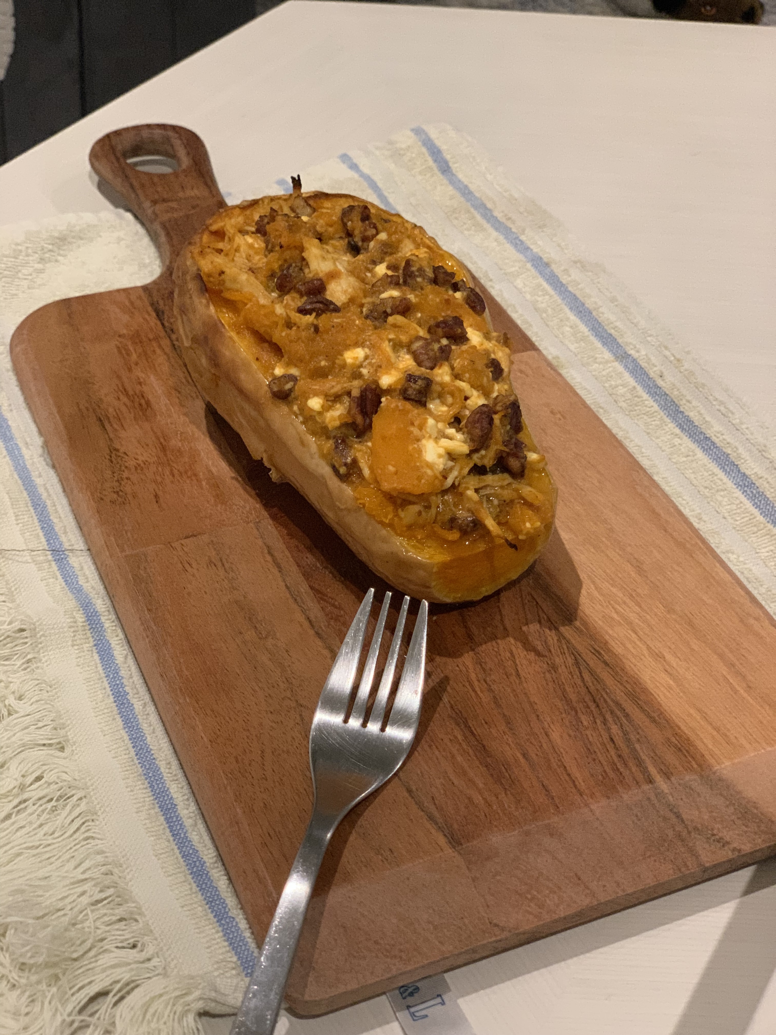 Chipotle Squash Chicken Bake
