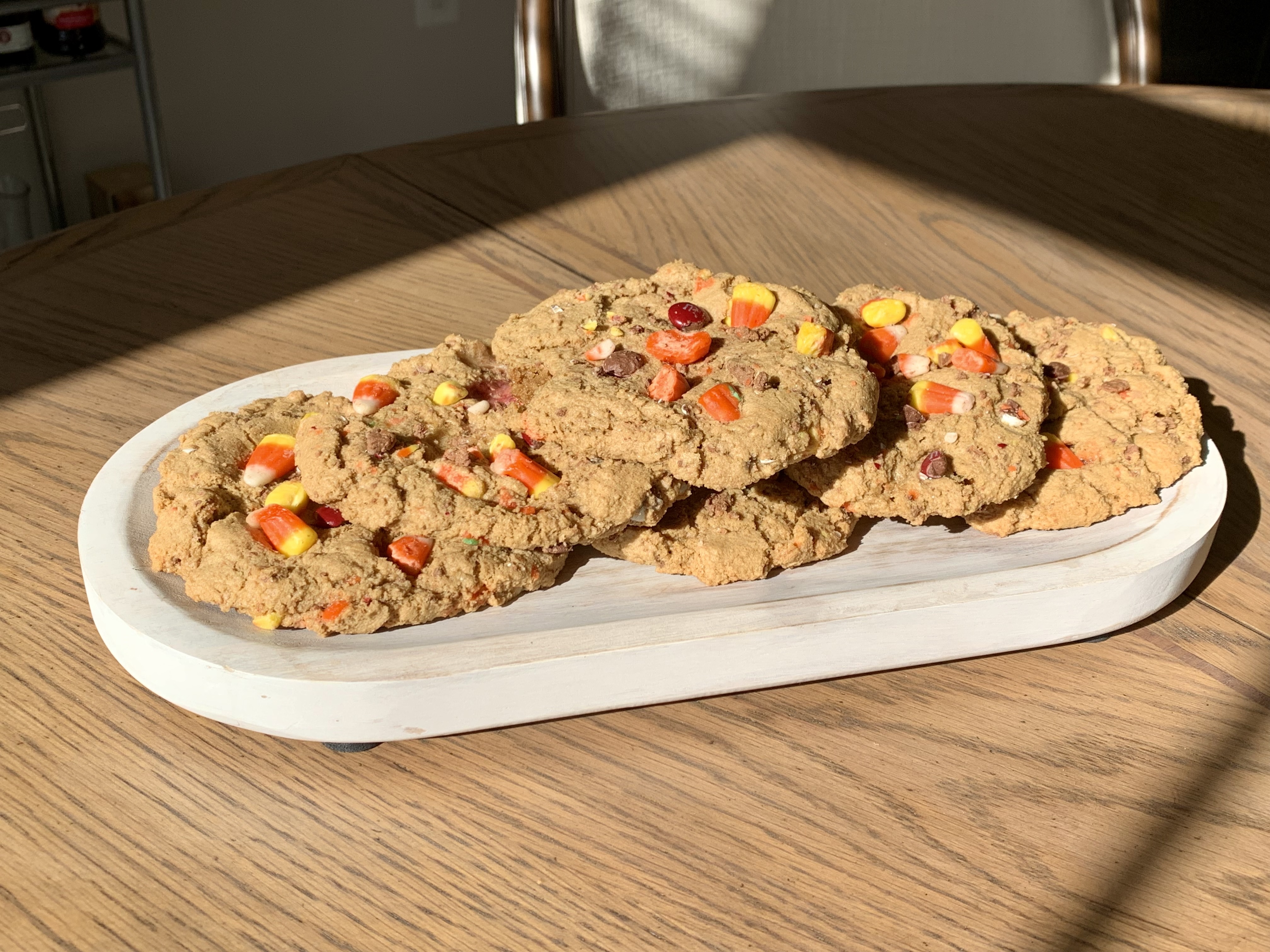 Leftover Candy Cookies