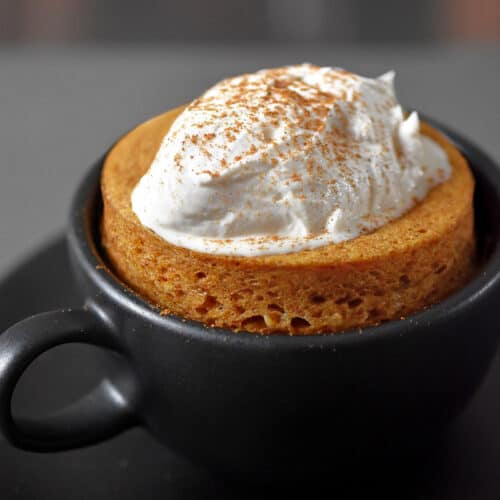Pumpkin Mug Cake